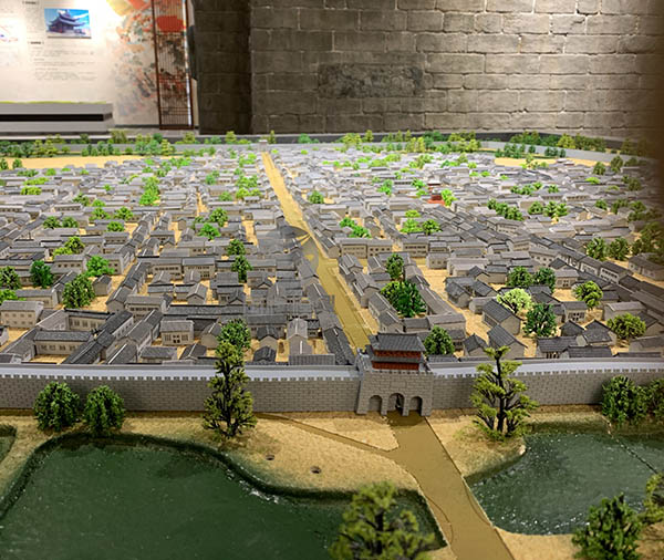汝城县建筑模型